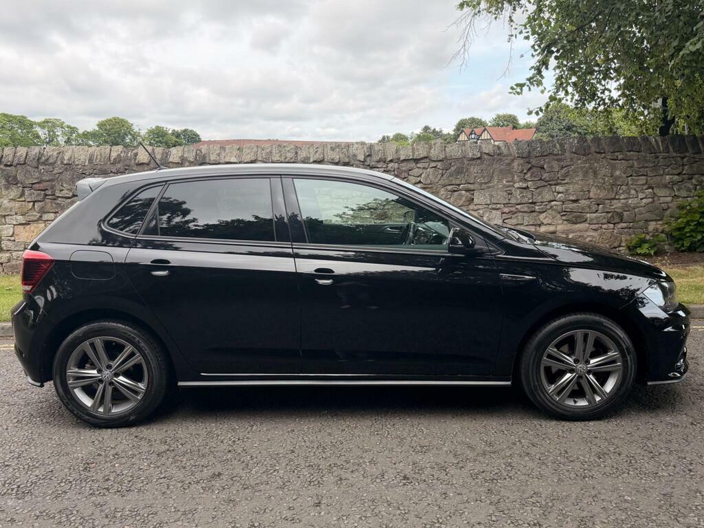 Volkswagen Polo 1.0 Tsi R-line Dsg Euro 6 S S SA20YPW Black #2