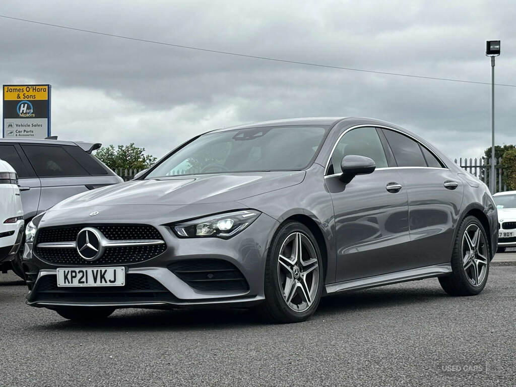 Mercedes-Benz CLA Class Cla 220D Amg Line Premium Tip KP21VKJ Grey