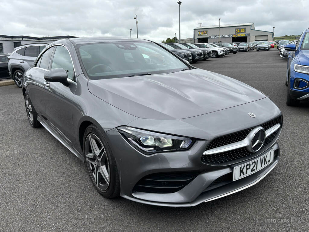 Mercedes-Benz CLA Class Cla 220D Amg Line Premium Tip KP21VKJ Grey #3