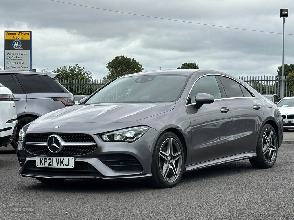 Mercedes-Benz CLA Class Cla 220D Amg Line Premium Tip KP21VKJ Grey #2