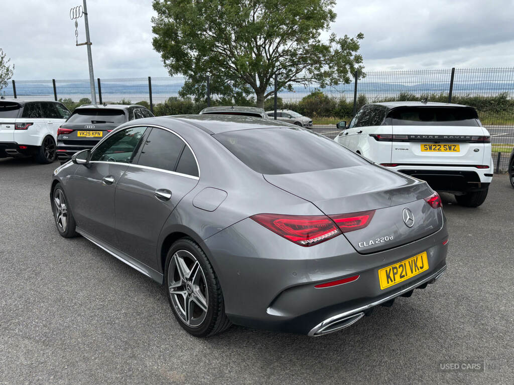 Mercedes-Benz CLA Class Cla 220D Amg Line Premium Tip KP21VKJ Grey #5