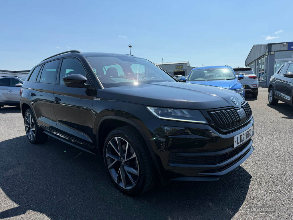 Skoda Kodiaq 2.0 Tdi 200 Sport Line 4X4 Dsg 7 Seat LD21RGO Black #3