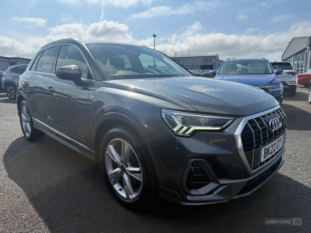 Audi Q3 35 Tdi S Line S Tronic BK22GTY Grey #5