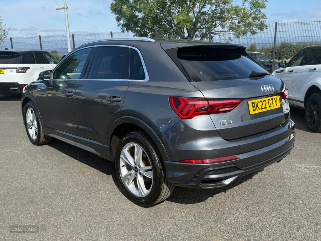 Audi Q3 35 Tdi S Line S Tronic BK22GTY Grey #3
