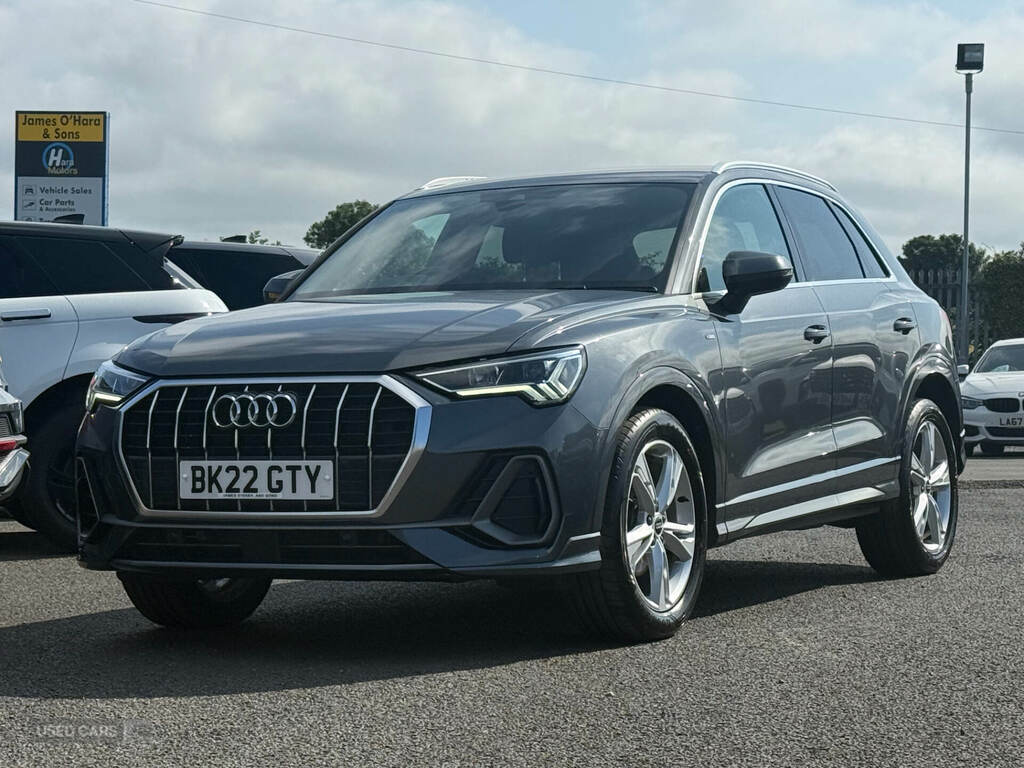 Audi Q3 35 Tdi S Line S Tronic BK22GTY Grey
