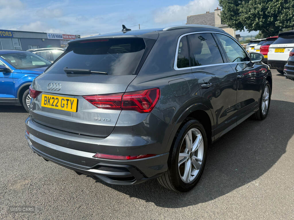 Audi Q3 35 Tdi S Line S Tronic BK22GTY Grey #4