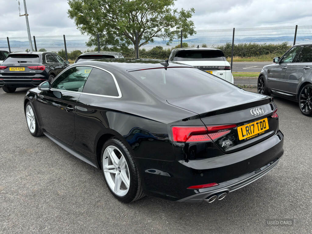 Audi A5 2.0 Tdi S Line Black #5