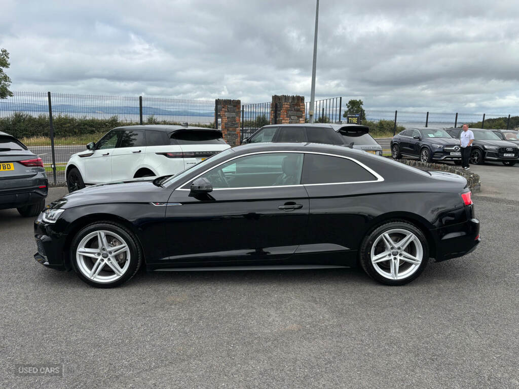 Audi A5 2.0 Tdi S Line Black #6