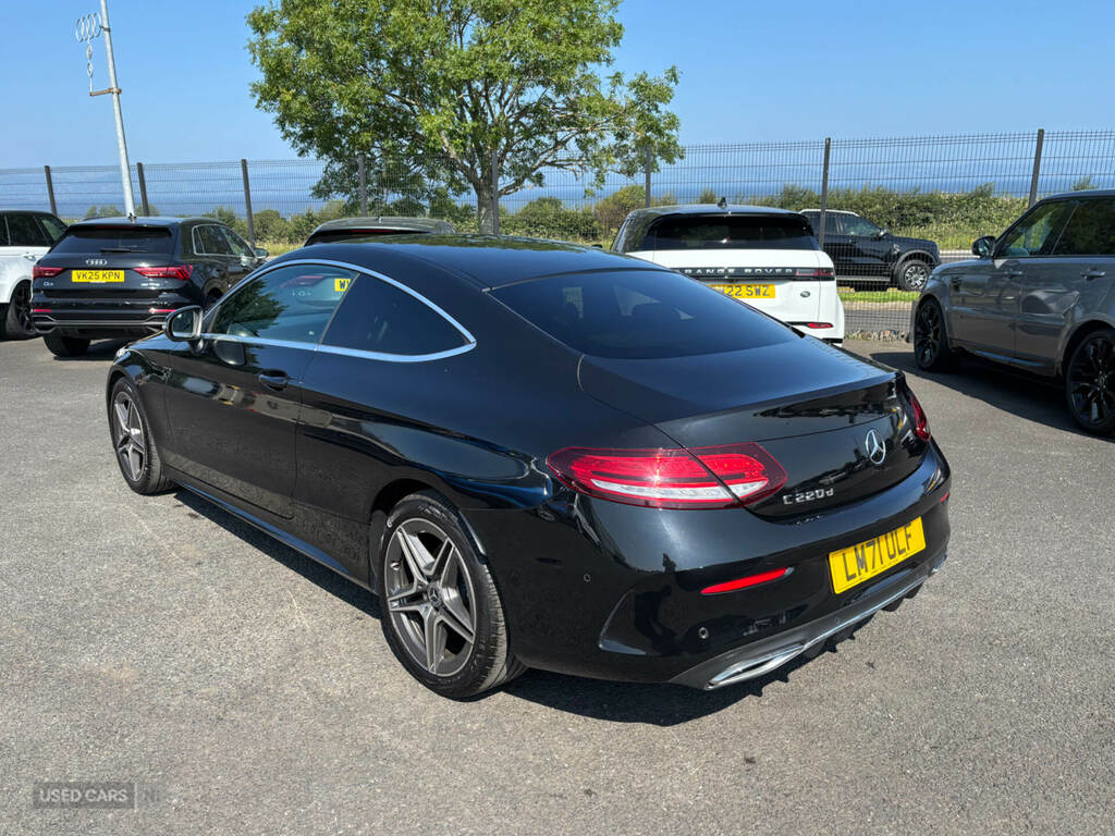 Mercedes-Benz C Class C220d Amg Line Edition 9G-tronic Black #5