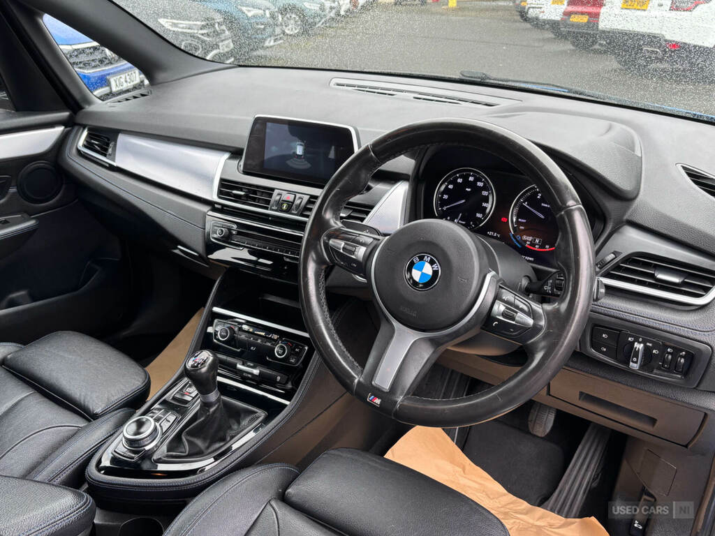 BMW 2 Series 216D M Sport Active Tourer Black #12