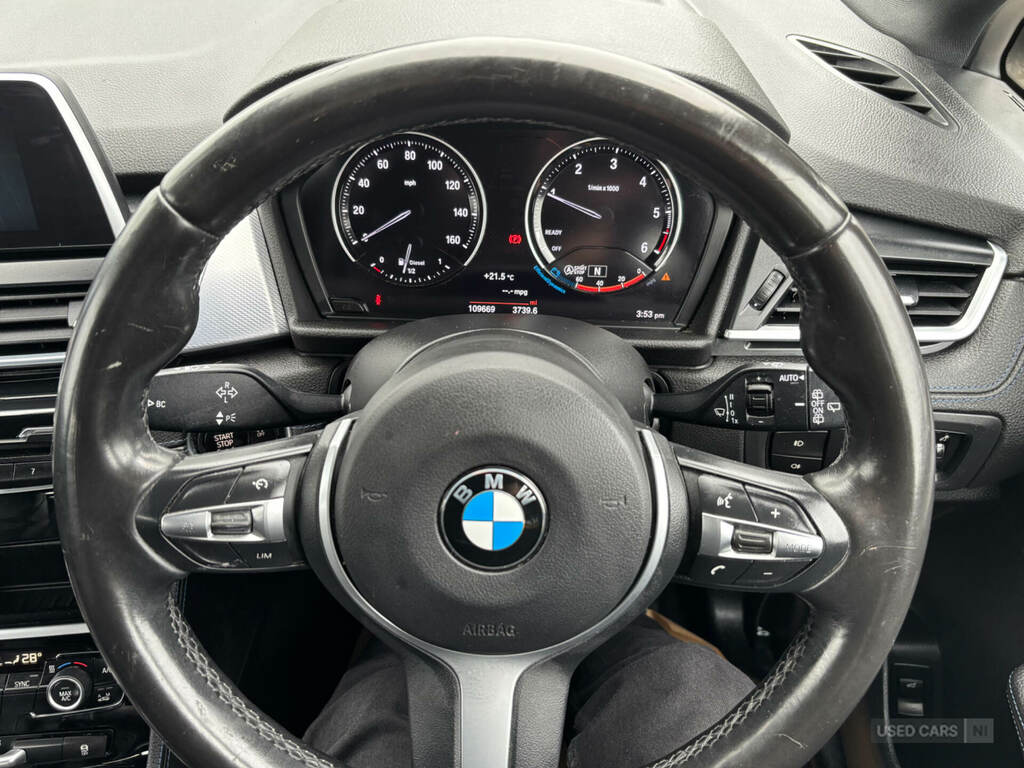 BMW 2 Series 216D M Sport Active Tourer Black #16