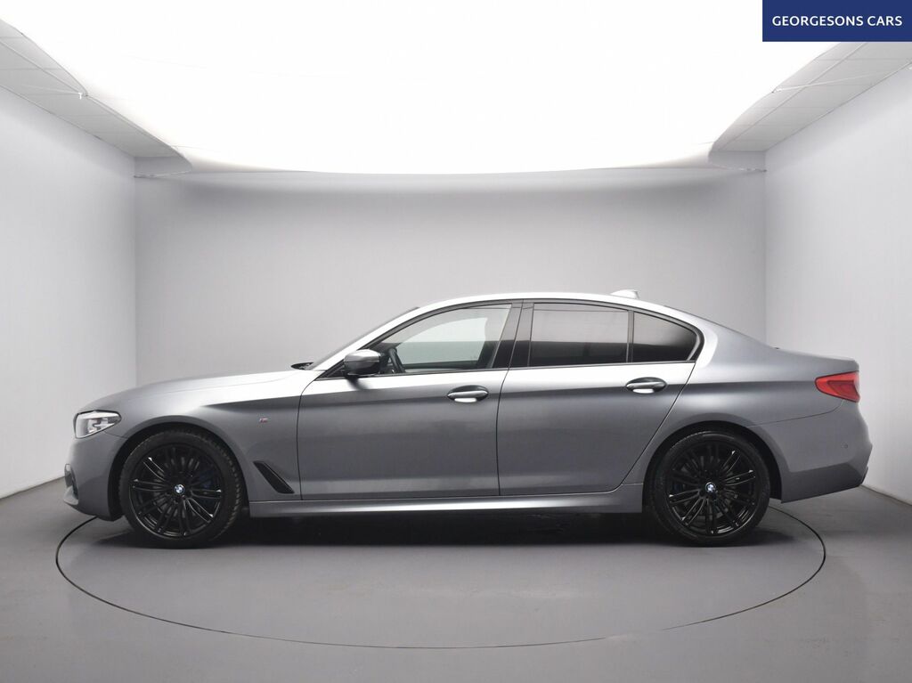 BMW 5 Series 540I M Sport Saloon YH18KNU Blue #2