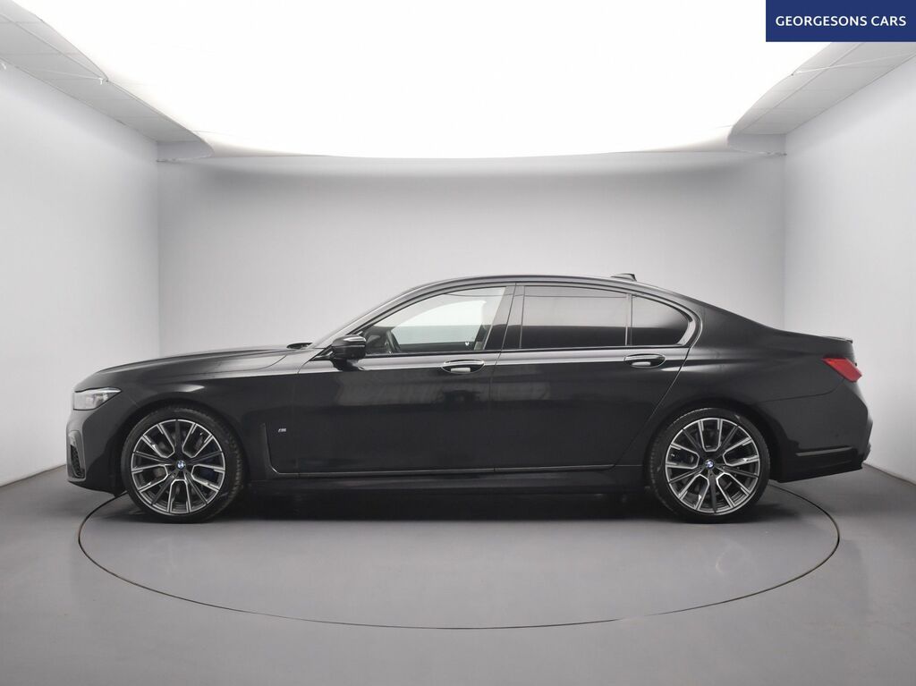 BMW 7 Series 740D M Sport Saloon Black #2