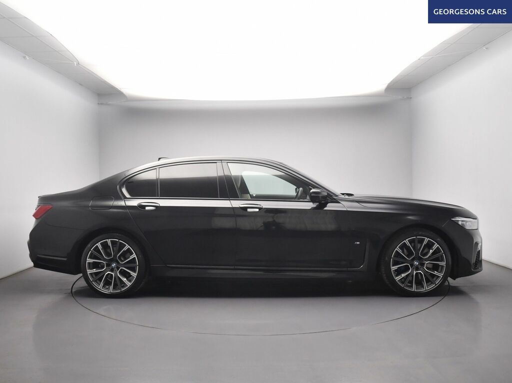 BMW 7 Series 740D M Sport Saloon Black #6