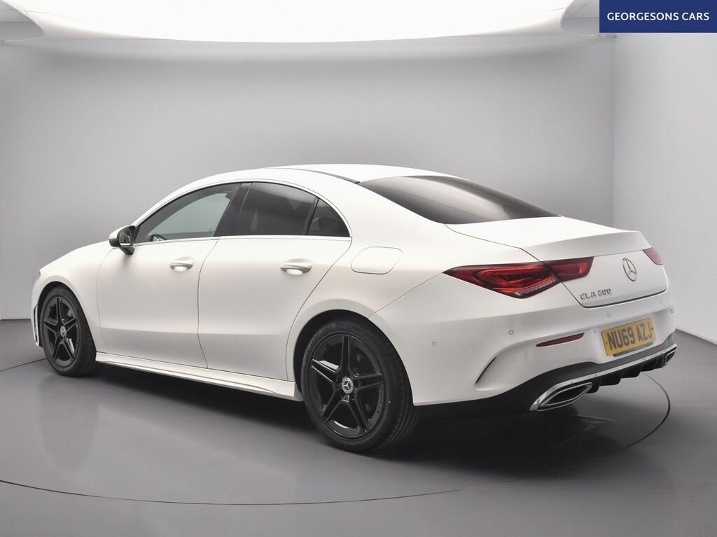 Mercedes-Benz CLA Class Cla200 Amg Line Coupe White