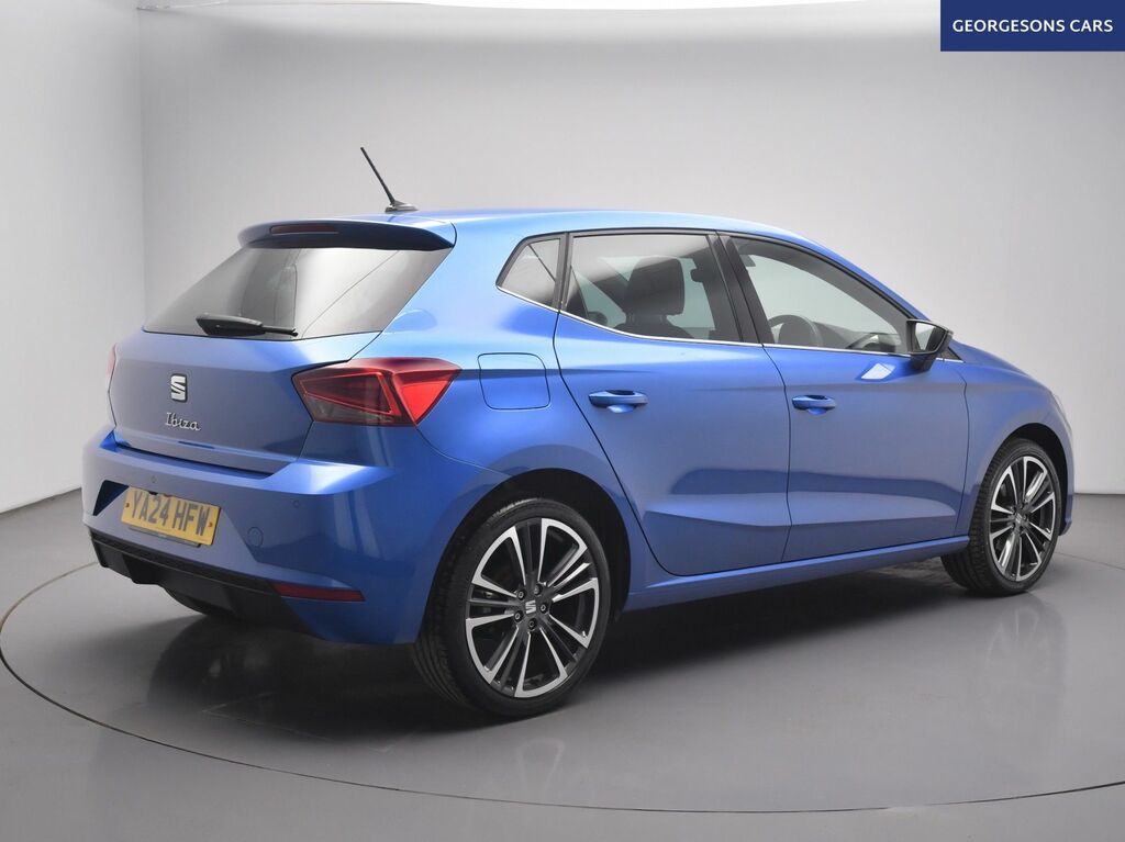 Seat Ibiza Tsi Xcellence Lux Hatchback YA24HFW Blue #6