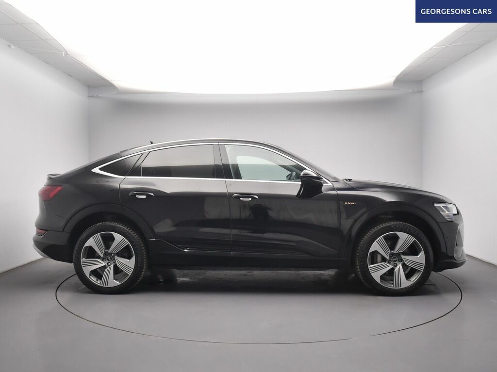 Audi E-Tron S S Line Sportback Black #5