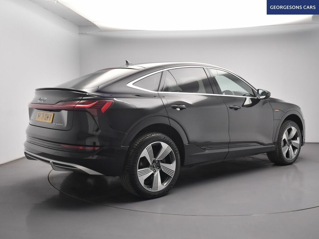 Audi E-Tron S S Line Sportback Black #6