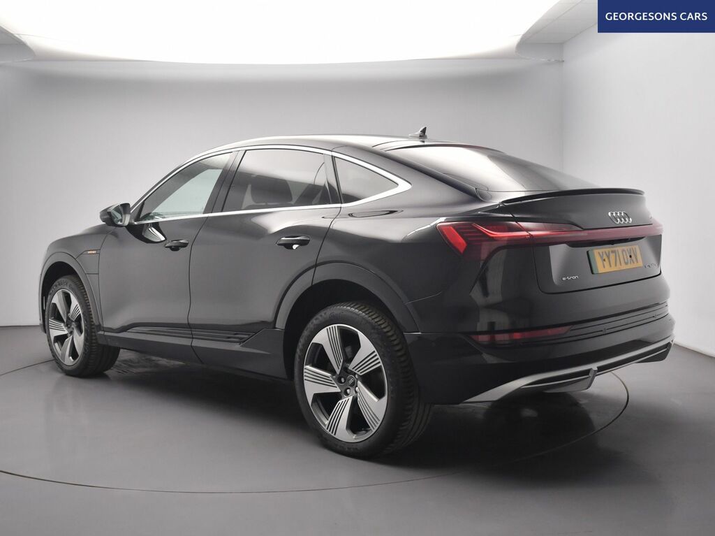 Audi E-Tron S S Line Sportback Black