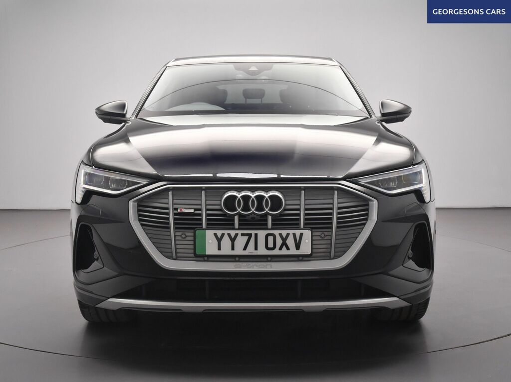 Audi E-Tron S S Line Sportback Black #3