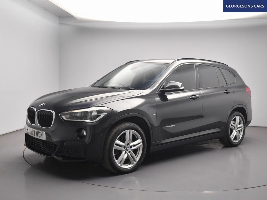 BMW X1 25D M Sport Suv YH17WDY Black #4