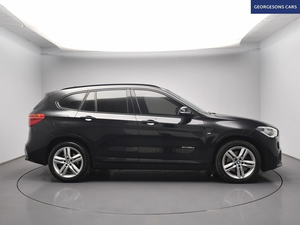 BMW X1 25D M Sport Suv YH17WDY Black #5