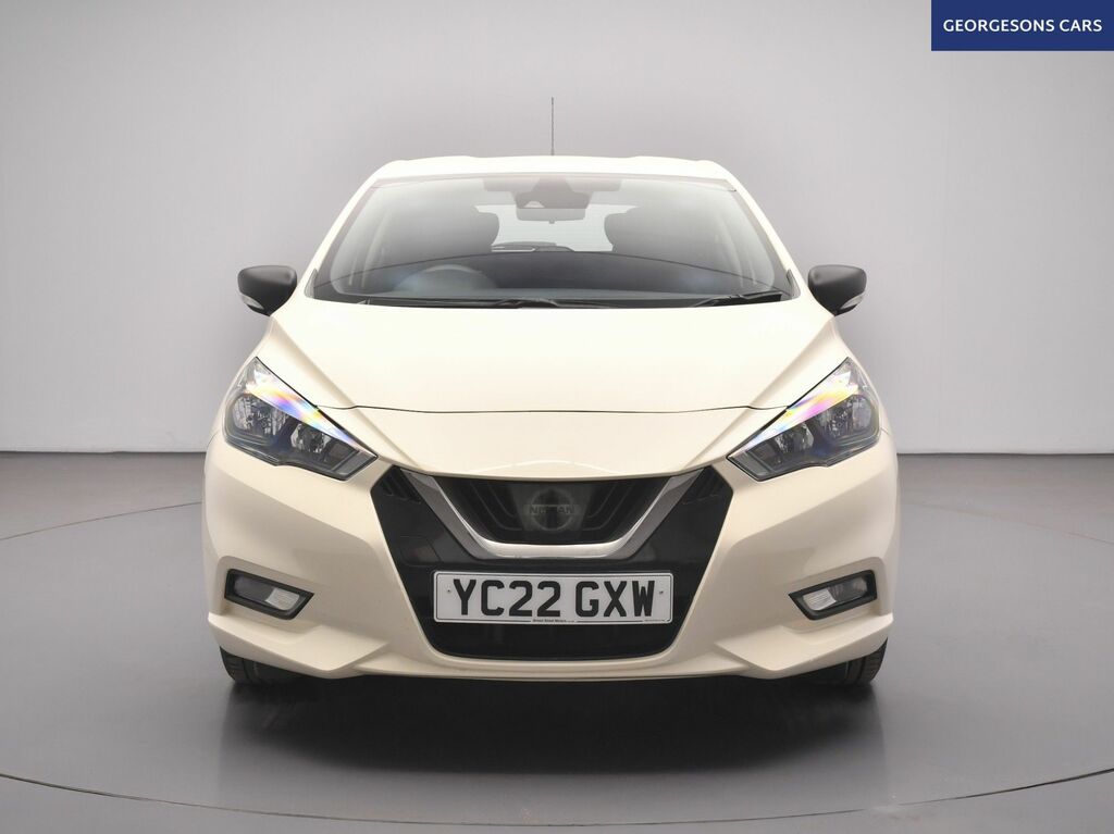 Nissan Micra Ig-t Visia Hatchback YC22GXW White #3