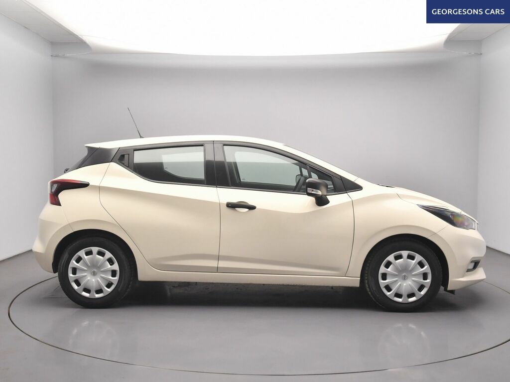 Nissan Micra Ig-t Visia Hatchback YC22GXW White #5