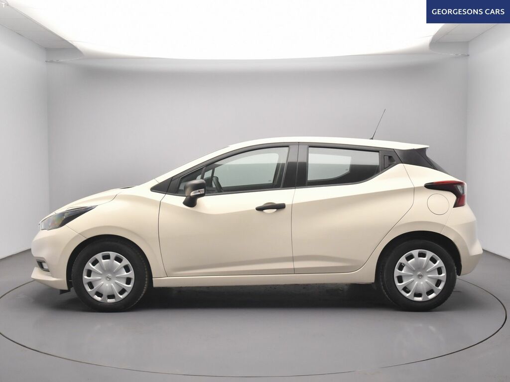 Nissan Micra Ig-t Visia Hatchback YC22GXW White #2