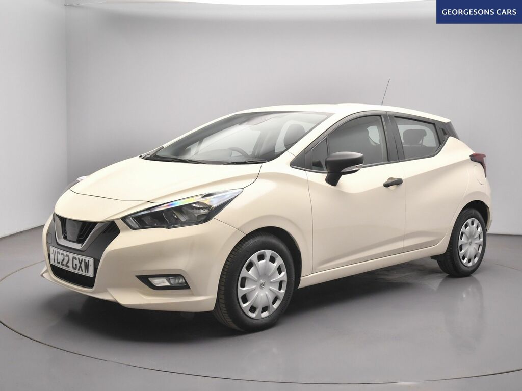 Nissan Micra Ig-t Visia Hatchback YC22GXW White #4