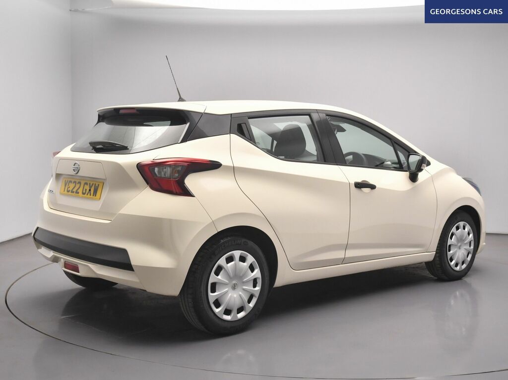 Nissan Micra Ig-t Visia Hatchback YC22GXW White #6