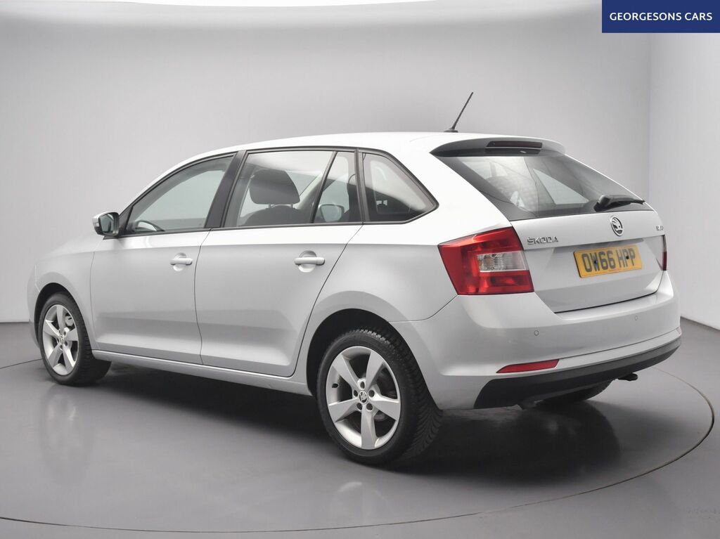 Skoda Rapid Spaceback Tdi Se Tech Hatchback Silver #2