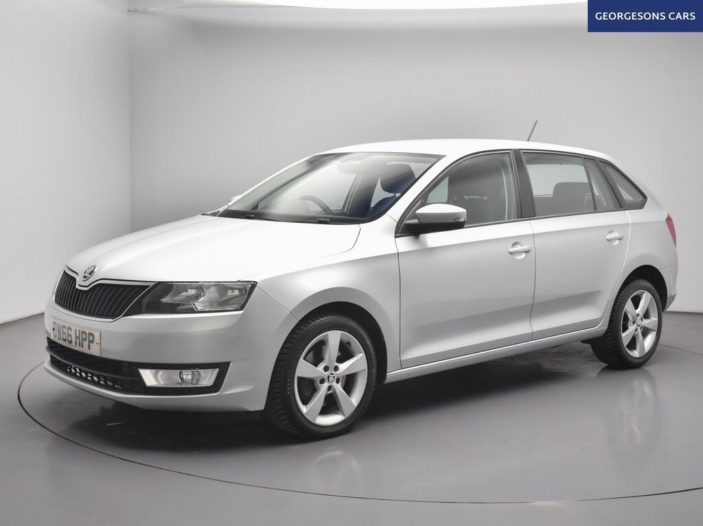 Skoda Rapid Spaceback Tdi Se Tech Hatchback Silver #5