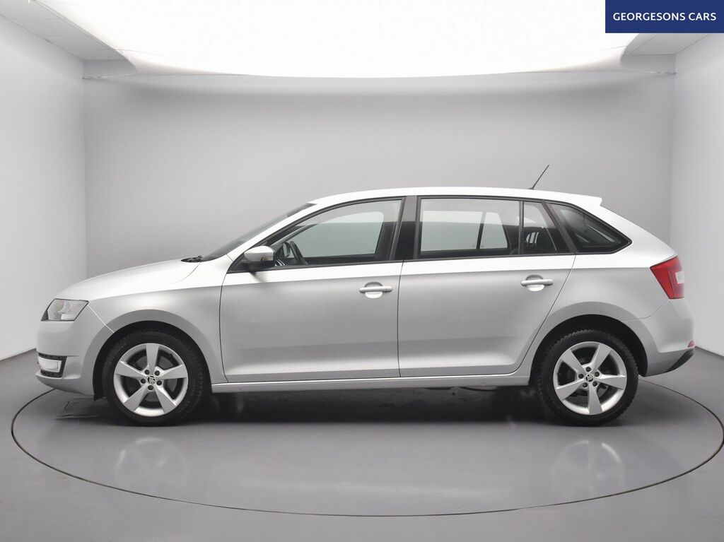Skoda Rapid Spaceback Tdi Se Tech Hatchback Silver #3