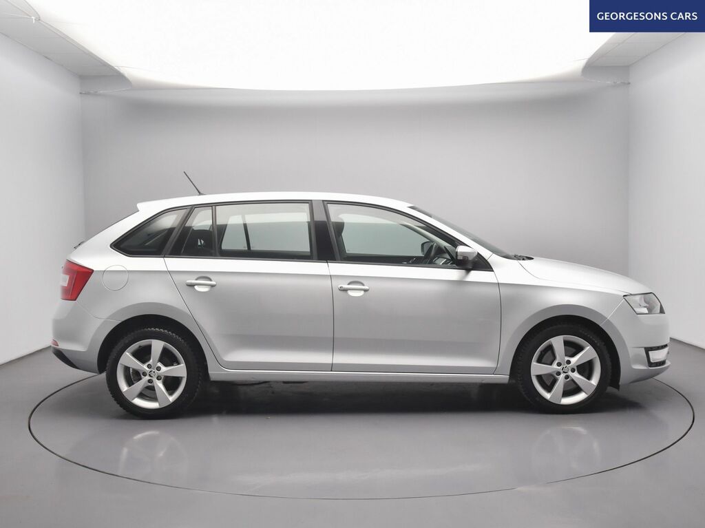Skoda Rapid Spaceback Tdi Se Tech Hatchback Silver #6