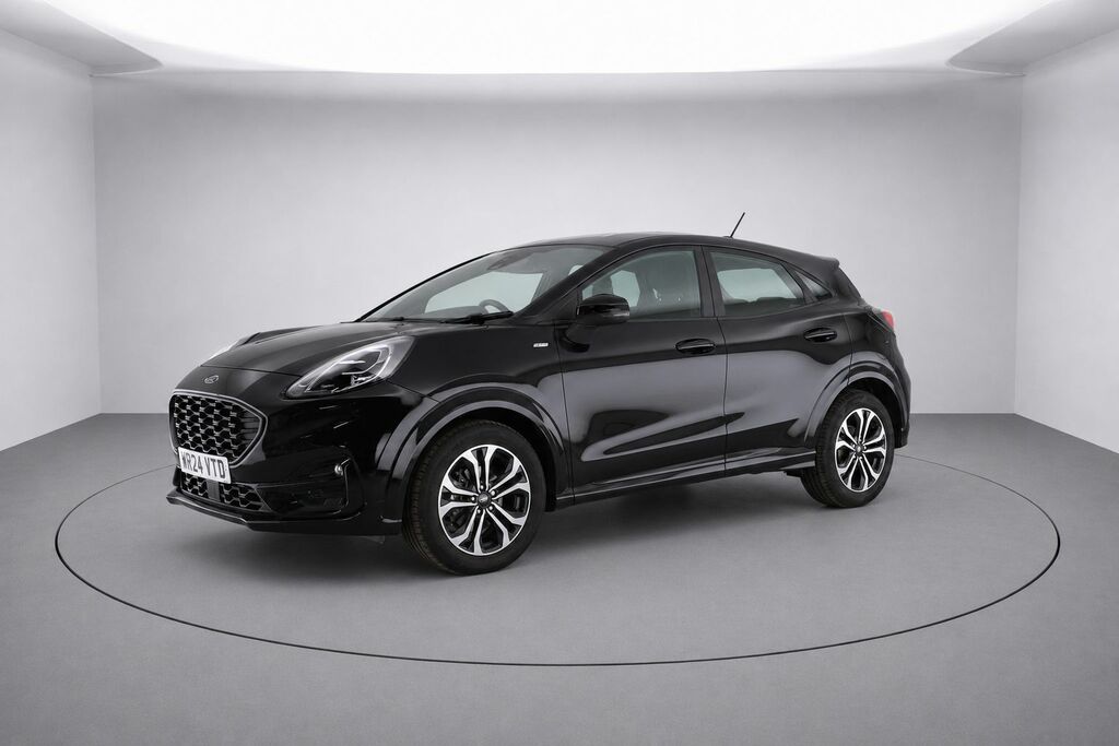Ford Puma Ecoboost Mhev St-line Suv MW24VTD Black #2