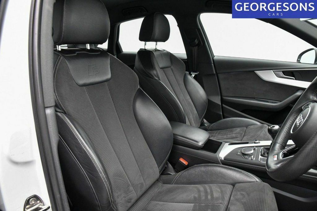 Audi A4 2.0 Tfsi 35 Black Edition Estate S Tron Black #9