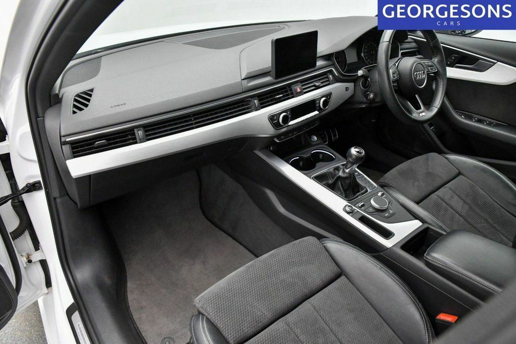 Audi A4 2.0 Tfsi 35 Black Edition Estate S Tron Black #11