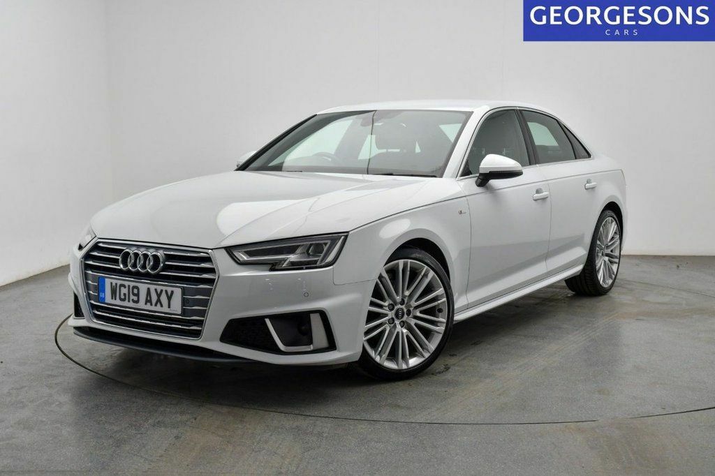 Audi A4 Tfsi 35 S Line White #3