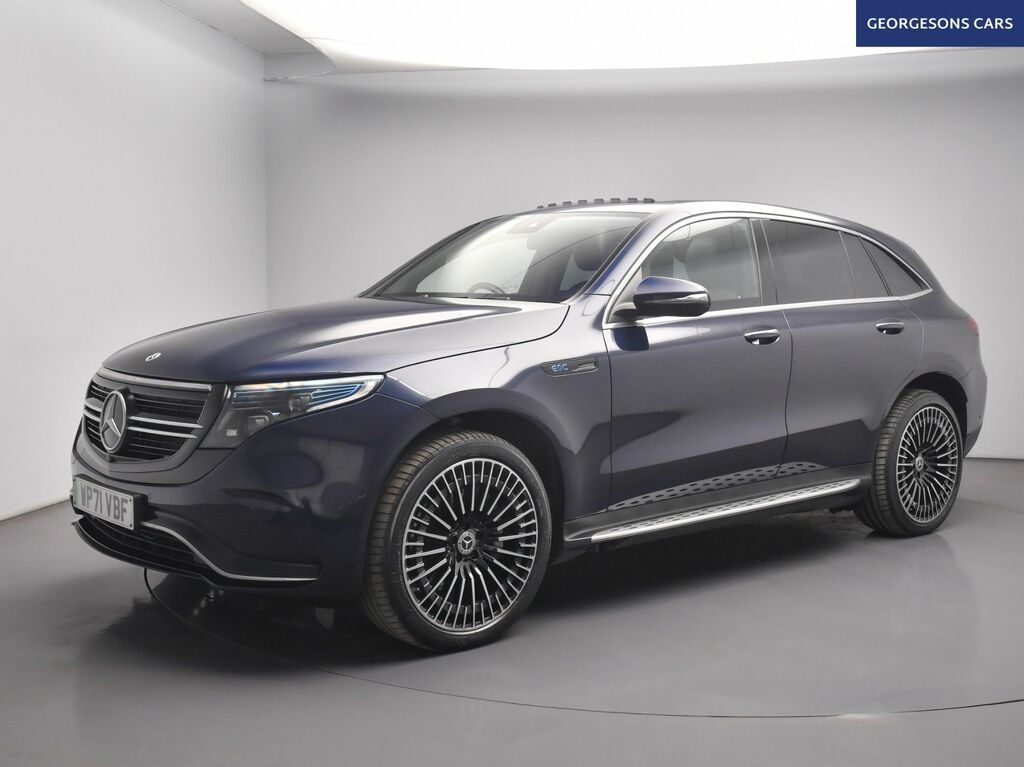 Mercedes-Benz EQC 400 80Kwh Amg Line Blue #4