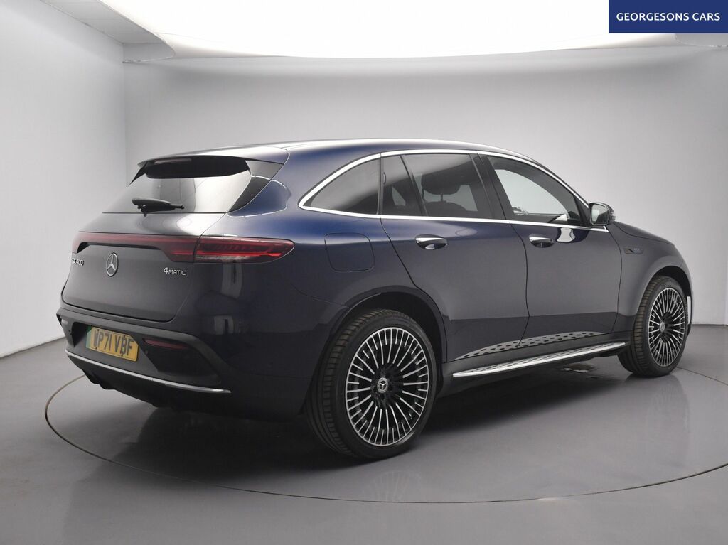 Mercedes-Benz EQC 400 80Kwh Amg Line Blue #6