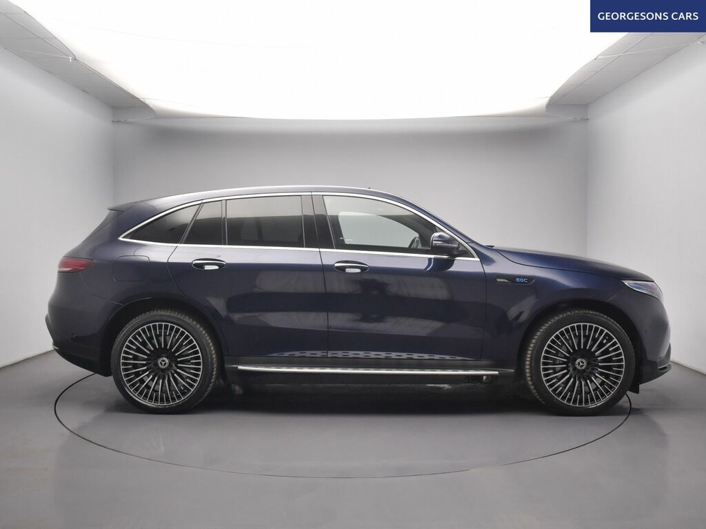 Mercedes-Benz EQC 400 80Kwh Amg Line Blue #5