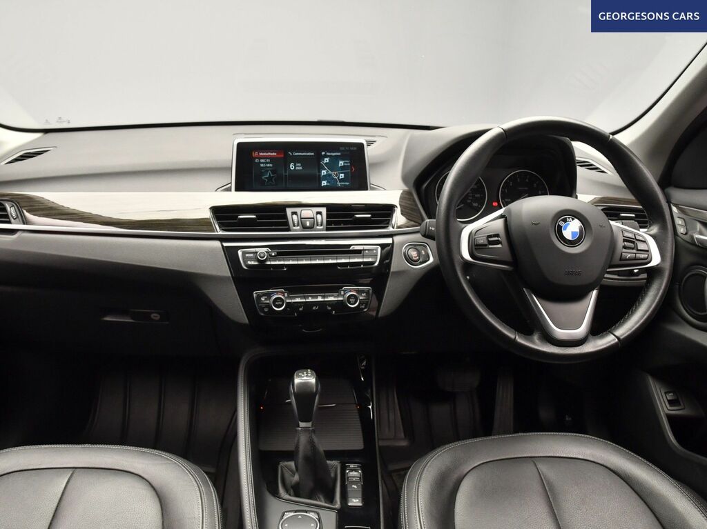 BMW X1 2.0 20I Sport Suv Xdrive White #12