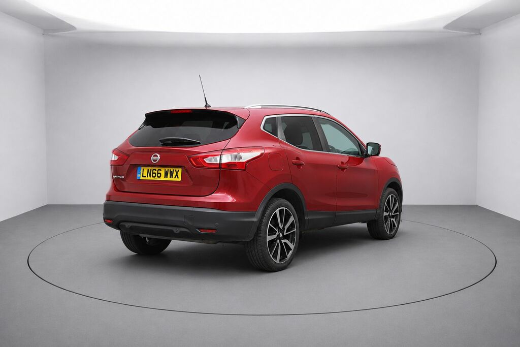 Nissan Qashqai Dig-t Tekna Suv Red #2