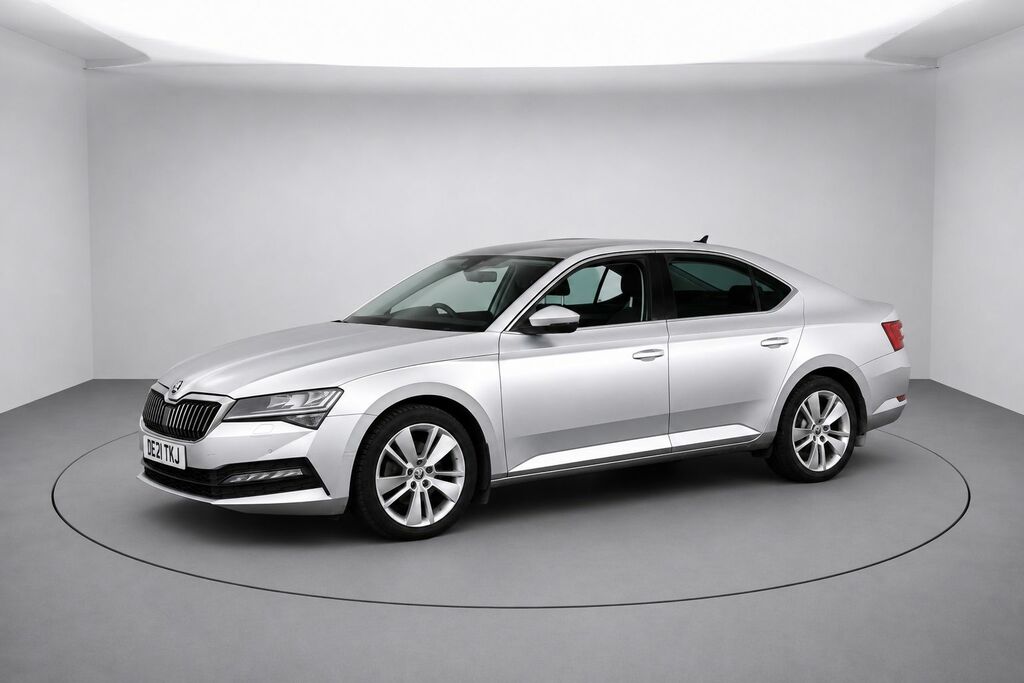 Skoda Superb Tdi Se Technology Hatchback Silver #2