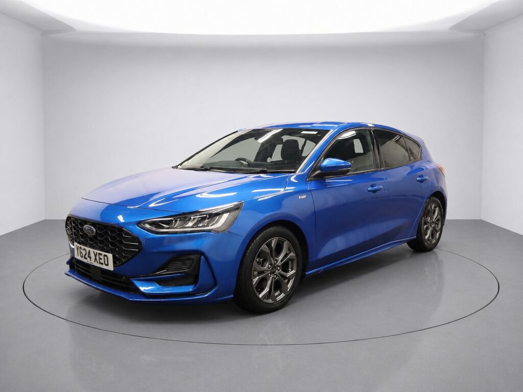 Ford Focus Ecoboost Mhev St-line Hatchback Blue
