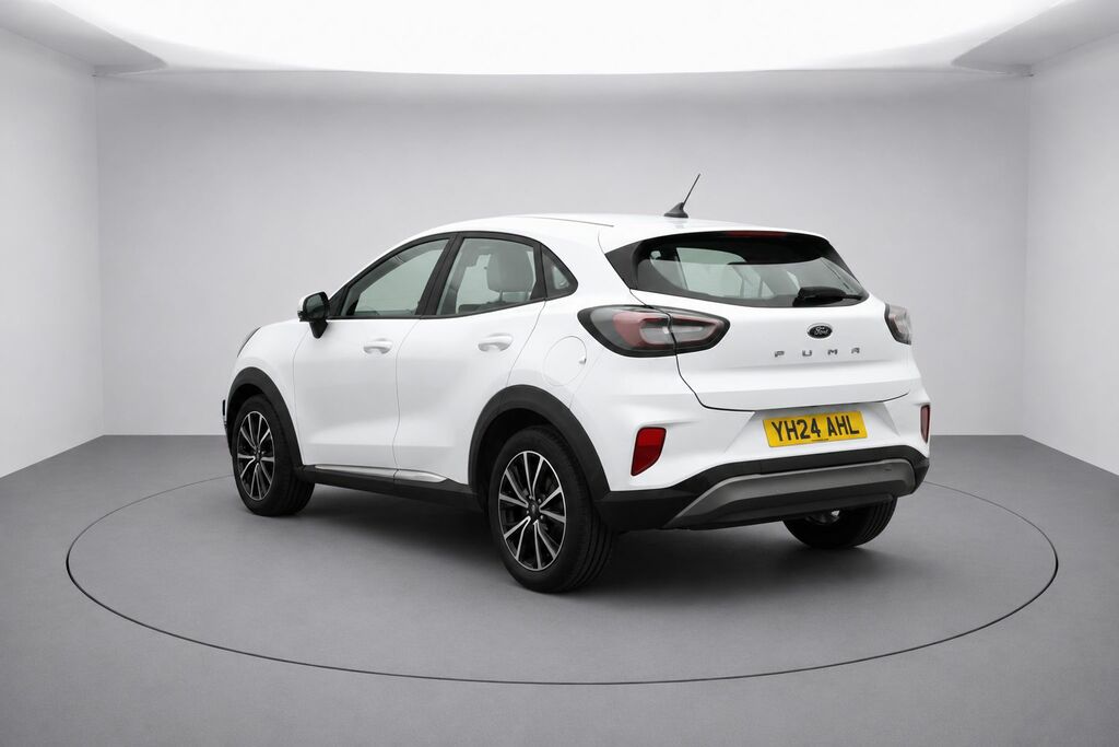 Ford Puma Ecoboost Mhev Titanium Suv YH24AHL White #4
