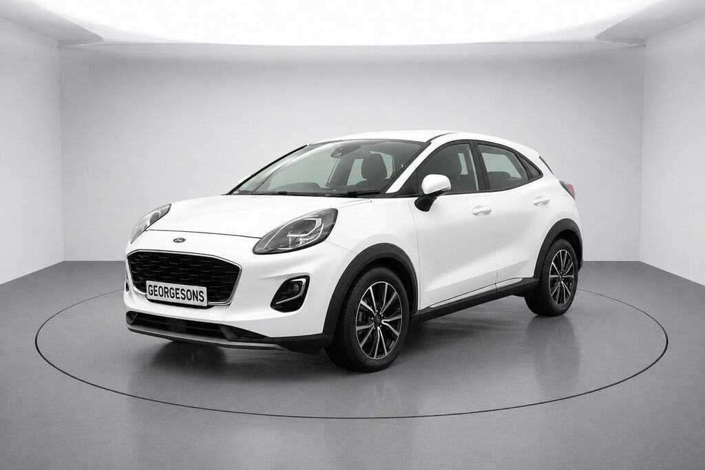 Ford Puma Ecoboost Mhev Titanium Suv YH24AHL White #2
