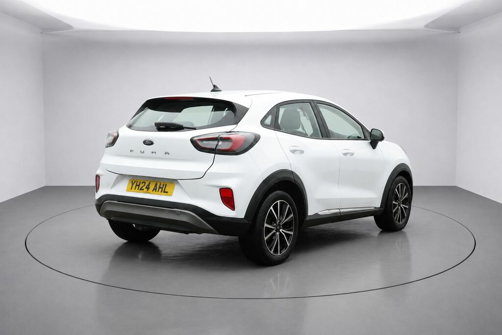 Ford Puma Ecoboost Mhev Titanium Suv YH24AHL White #3