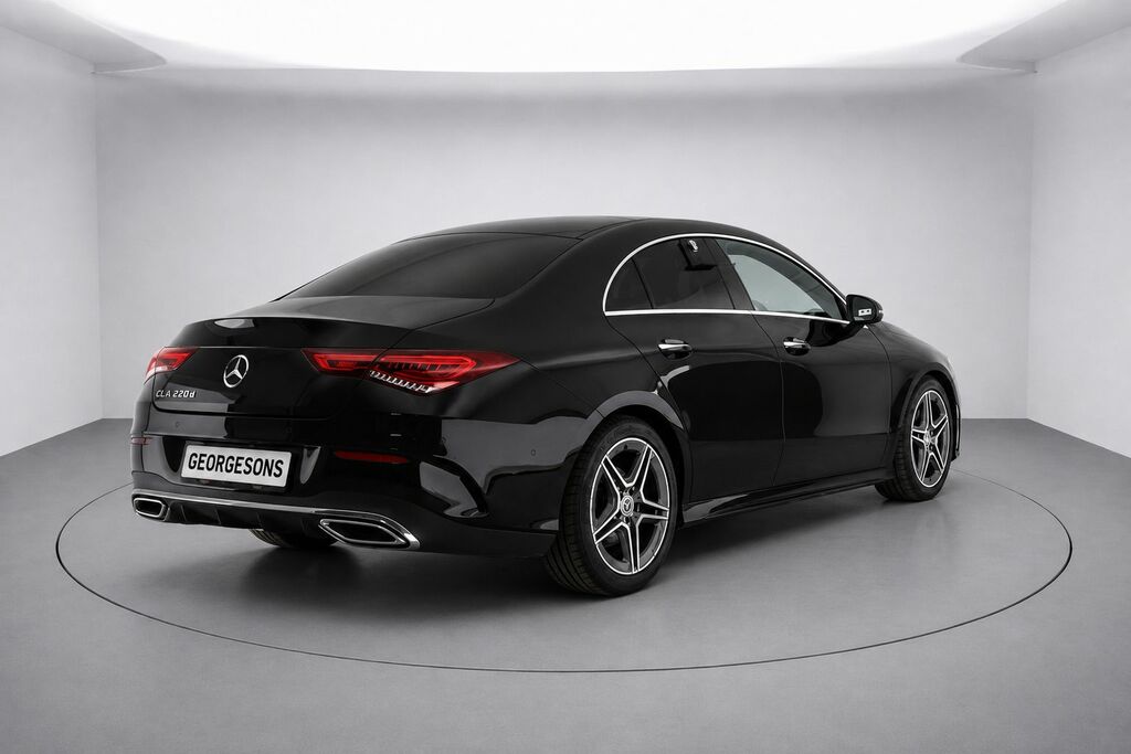 Mercedes-Benz CLA Class Cla220d Amg Line Premium LR20SXJ Black #3